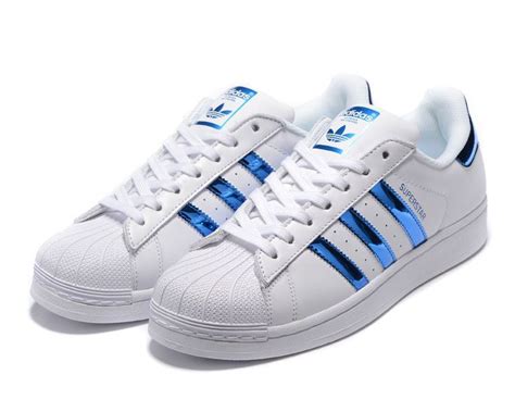 royal blue adidas superstar shoes